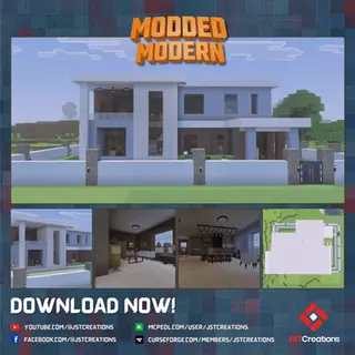 Modded Modern House #17 (With Furnitures)