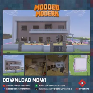 Modded Modern House #16 (With Furnitures)