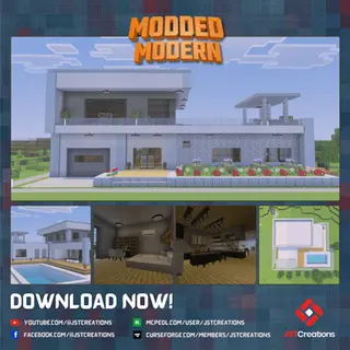Modded Modern House #12 (With Furnitures)