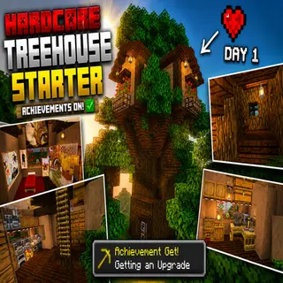 Hardcore Starter World: Epic Star Treehouse [Achievement On]