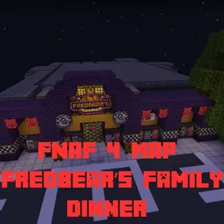 Fredbear's Family Dinner (1983) - Afton's and Emily's House FNAF 4 Five nights at Freddy's 4