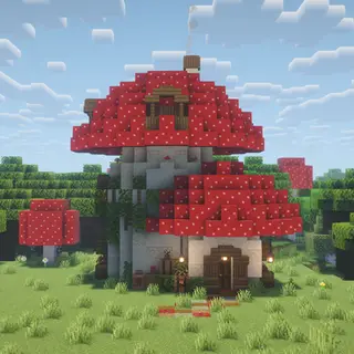 Fantasy Mushroom House
