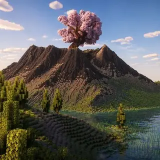 Cherry Volcano Island