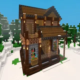 Aesthetic Winter Cottage Hardcore (Achivements On)
