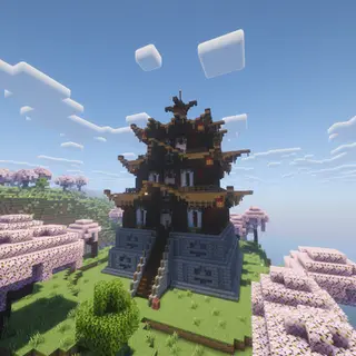 Small Japanese Castle