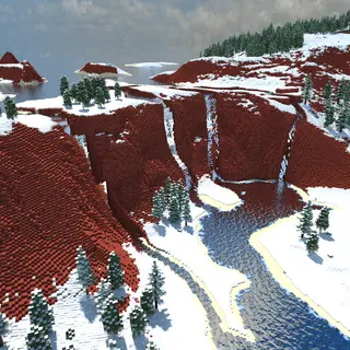 Redcliff Islands - 2.5k x 2.5k Winter Islands