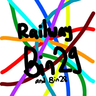Railway of Bin28 and Bin29