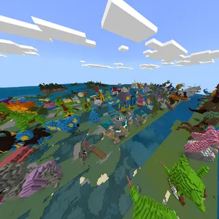 Pokémon statue world by sleiny boi