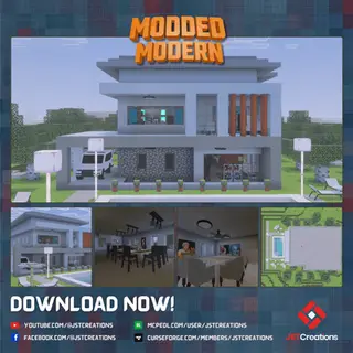Modded Modern House #15 (With Furnitures)
