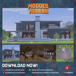Modded Modern House #14 (With Furnitures)