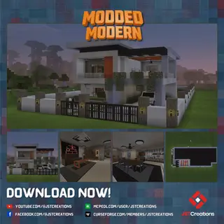Modded Modern House #11 (With Furnitures)