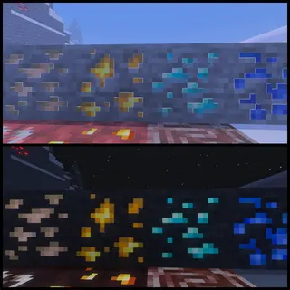 Asui's 3D Glowing Ores