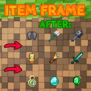 Invisible Item Frame & Glow Item Frame