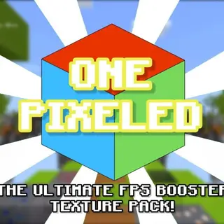 One Pixeled - The Ultimate FPS Booster Texture Pack! v1.6