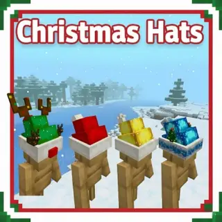 Christmas Hats - Bedrock Resources Pack