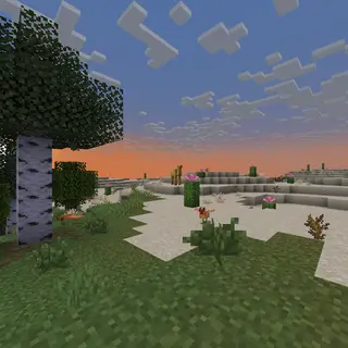 Spring to Life Panorama (Bedrock Edition)