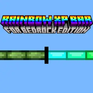 Rainbow XP Bar for Bedrock Edition