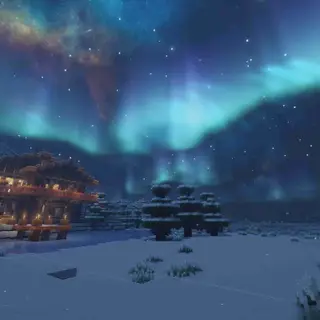 Animated Menu: Northern Lights (Aurora Borealis)