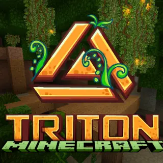 Triton With Ferns Bedrock 128x