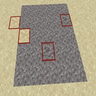 More obvious gravel