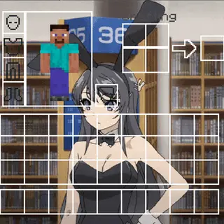 Bunny Girl Senpai UI Inventory
