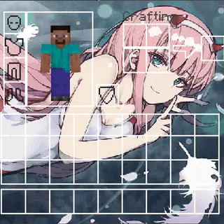 Anime Zero Two UI Inventory