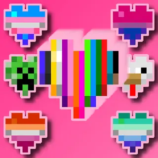 Coloured Hearts