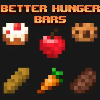 Better Hunger Bar Food UI