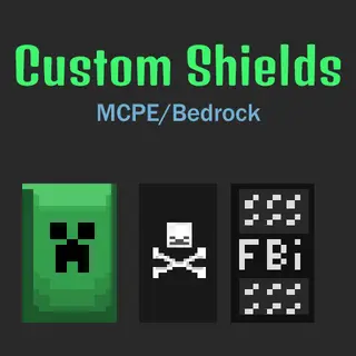 Custom Shields texture pack | 16 new shields!