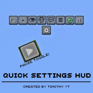 Quick Settings Hud