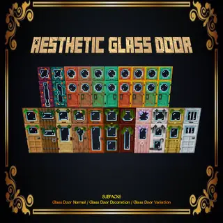 Aesthetic Glass Door