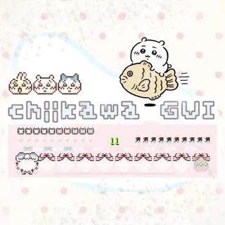 𖧷 ⁺.  Chiikawa GUI  𖧷 ⁺.  【 Free ver 】