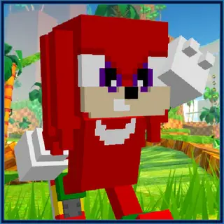 Knuckles the Echidna 4d skin