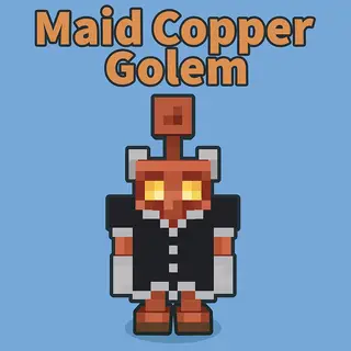 Maid copper golem