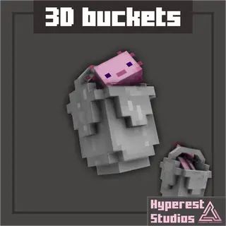 [3D] Buckets | v1.1.5 MER Texture Update