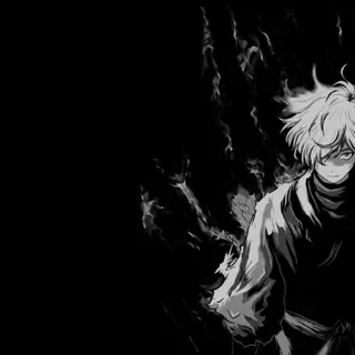 Animated Menu: Gabimaru Hollow Flame