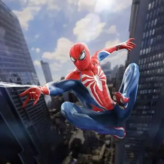 Animated Spiderman UI