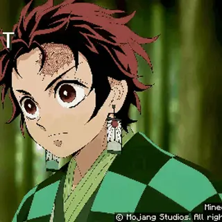 Animated Menu: Tanjiro Kamado