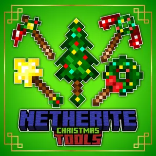 NETHERITE CHRISTMAS TOOLS