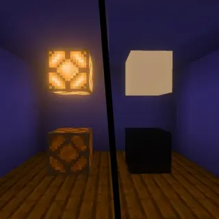 Black and White Redstone Lamp