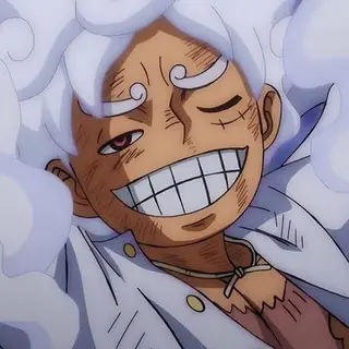 Animated Luffy Gear 5 UI