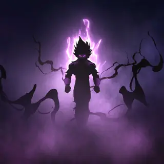 Animated Menu: Vegeta Ultra Ego
