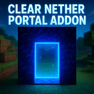 Blue Netherportal addon v3.2