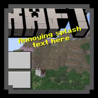 Ponky's Splash Text Hider