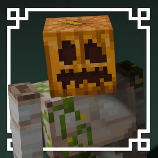 Pumpkin Head Iron Golem