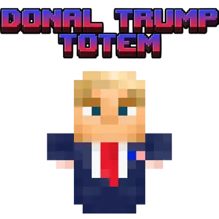 Donald Trump Totem - USA News Edition