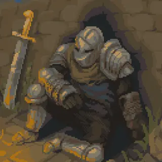 Ashfall Knight Animated UI