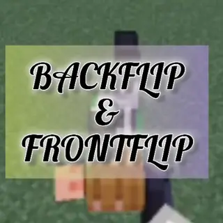 Backflip and frontflip