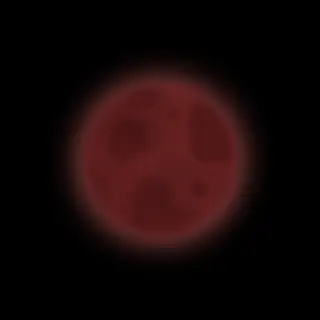 Realistic Blood Moon