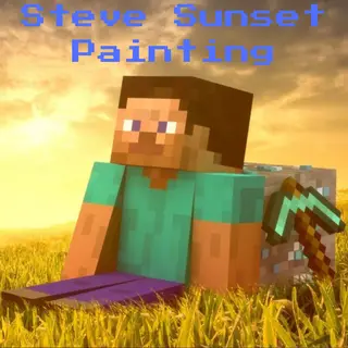 Steve Sunset Painting